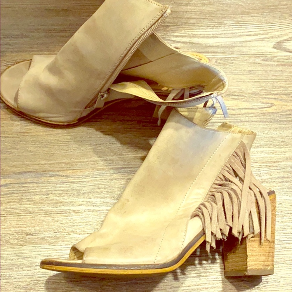 Fringe Booties - image 1